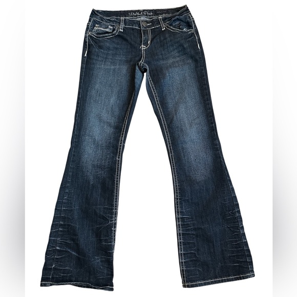 Wishful Park Denim - WISHFUL Park Bella Bootcut Cross Jrs size 11 jeans